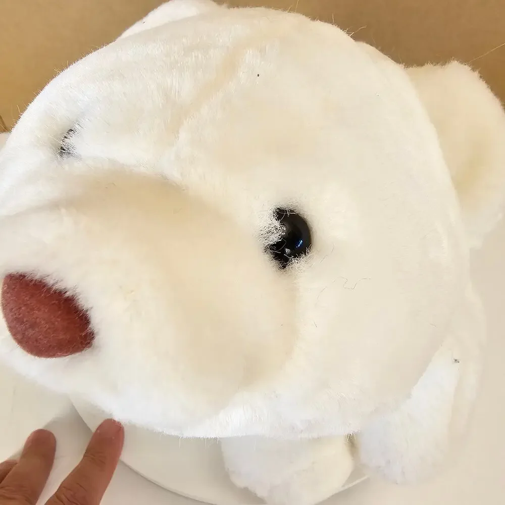 Gund White Polar Bear Plush Stuffed Animal 12” Vintage White Teddy Bear Toy